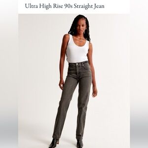 A&F Ultra High 90’s Straight